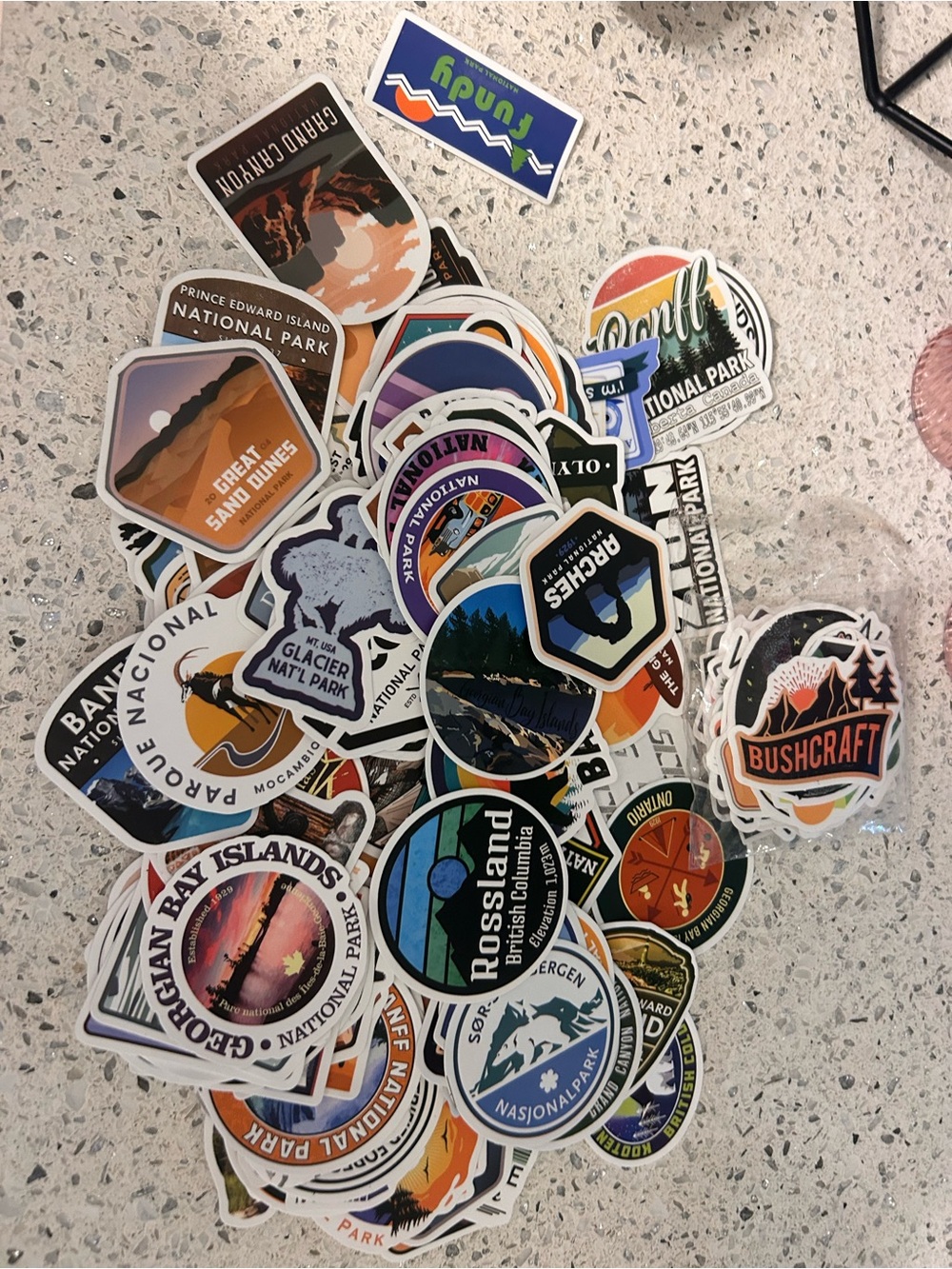 National park stickers more than 100 bulk